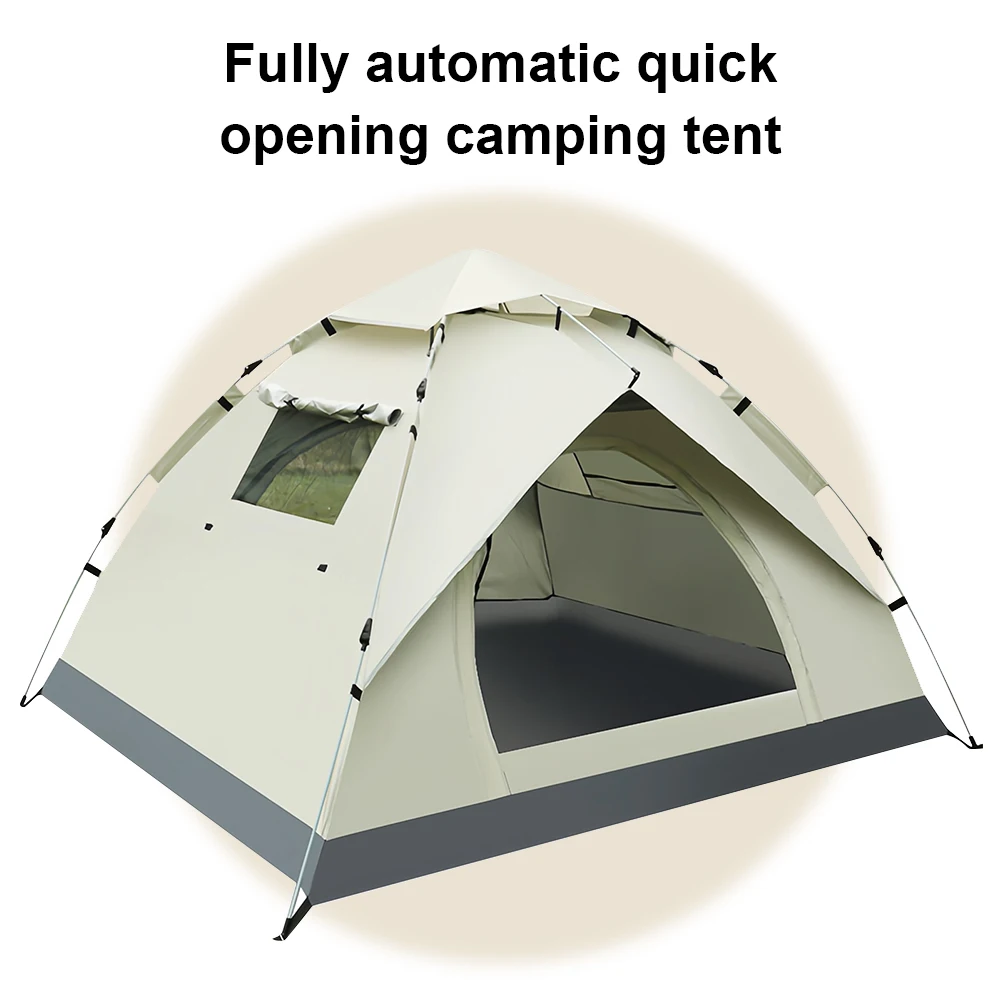 

Fully Automatic Quick Open Tent Lightweight Portable Tent Waterproof Easy Set Up Tent for Hiking Backpacking Camping