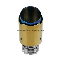 

Stainless Exhaust Tip Inlet Size: 51 54 57 60 63 mm Outlet Size: 89 101 114mm