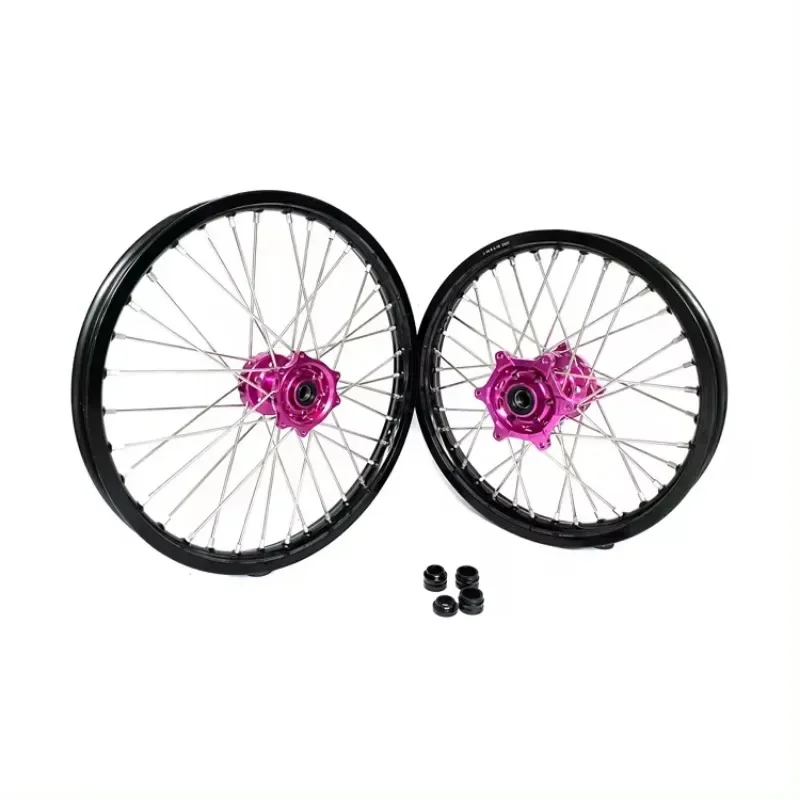 Fábrica 21/19 "conjunto de jantes de rodas de motocicleta para crf250r 2004-2024 crf450r 2013-2023 crf250l motocross enduro 1 peça