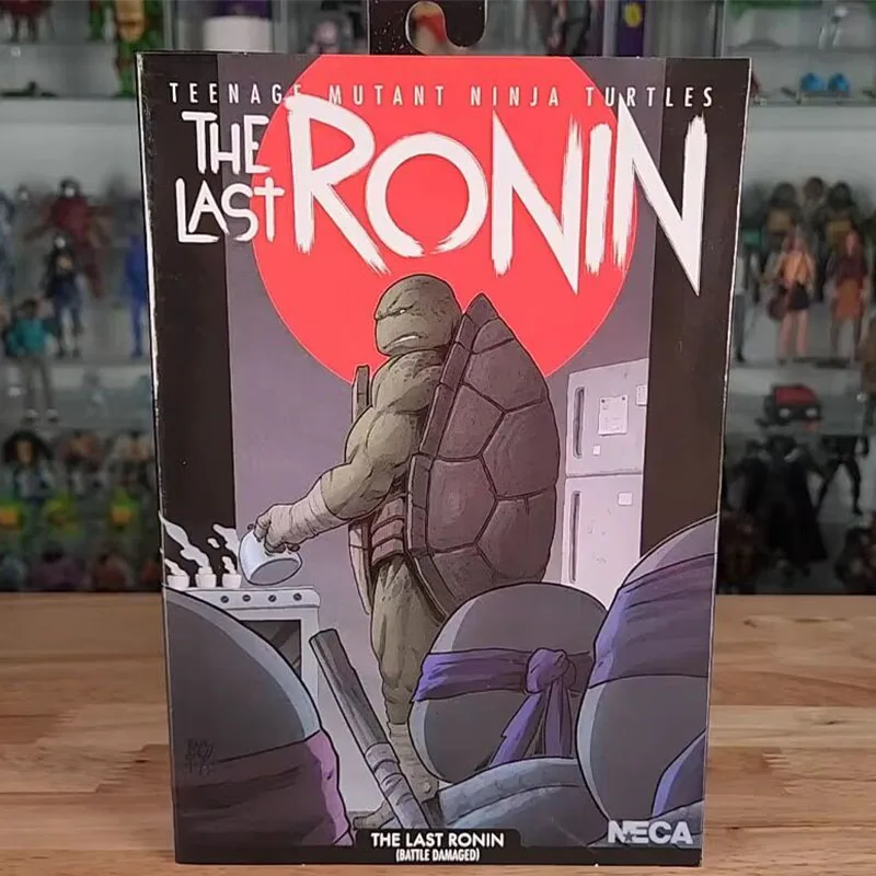 TMNT The Last Ronin Figur NECA 54434 Teenage Mutant Ninja Turtle Battle Damaged Action Figuras Anime Figur 7-Zoll-Modellspielzeug