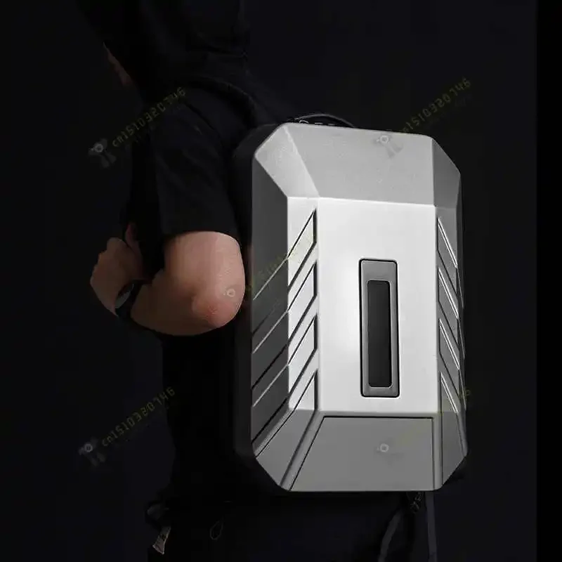 Multifunction Business Backpack for Men Pc Hard Shell Laptop Bag Smart Cool Led Men USB Charging Anti-theft Water Proof Backpack