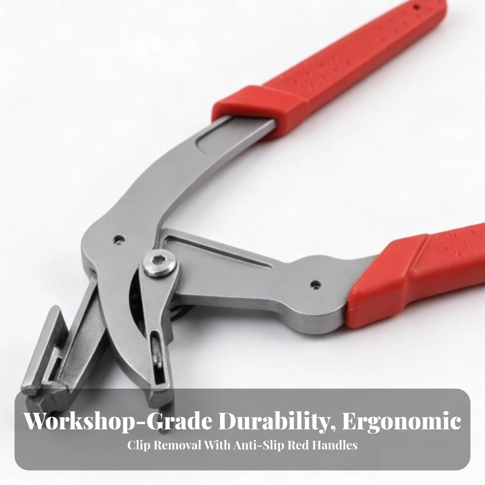 Panel Clip Removal Pliers Ergonomic Car Clip Pliers Trim Removal Tool Textured Grip Compact for Mechanics view 2