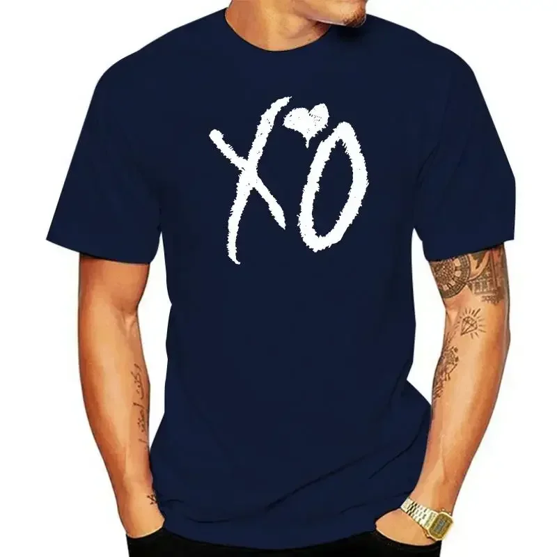 Weeknd Men'S Xo T Shirt X Large Black  men clohing  sreewear  harajuku  oversized  shir  graphic  shirs  shir coon