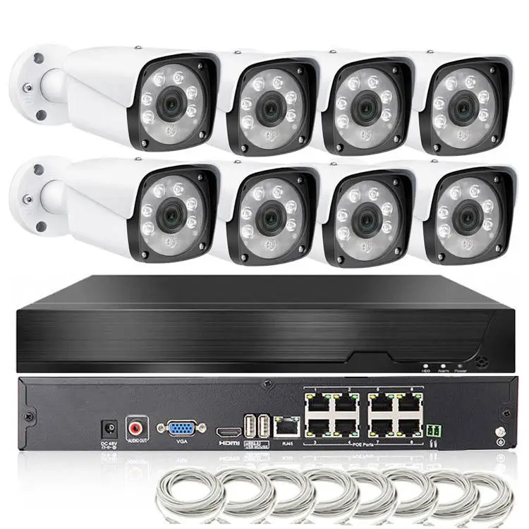 

CCTV 8CH NVR 8 Channel Wifi Kit 8ch Outdoor 4mp Ip Network Video Surveillance Home Wireless Camera Security System