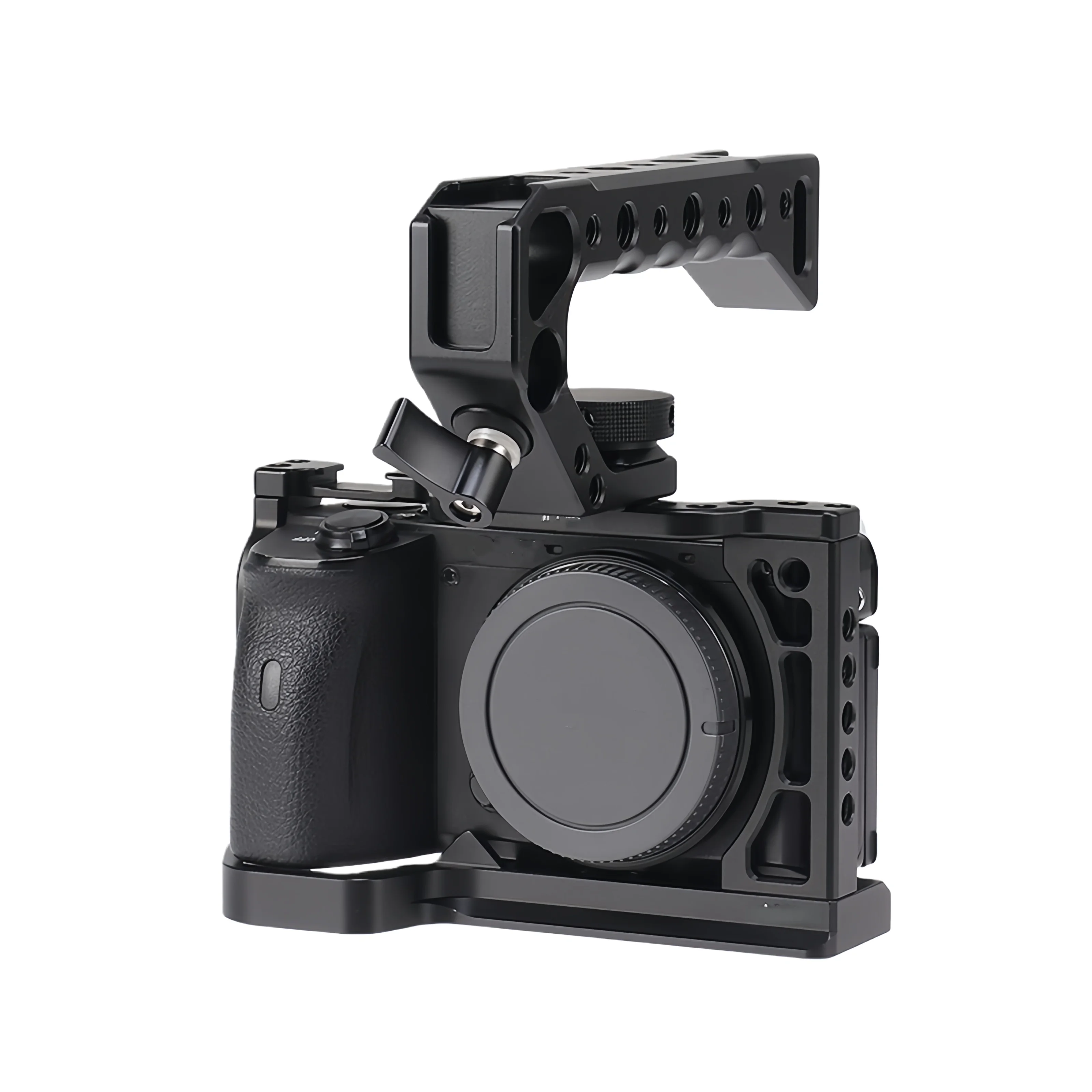 

Camera cage quick release stabilizer suitable for Sony A6600 VLOG expansion Aluminum protective frame
