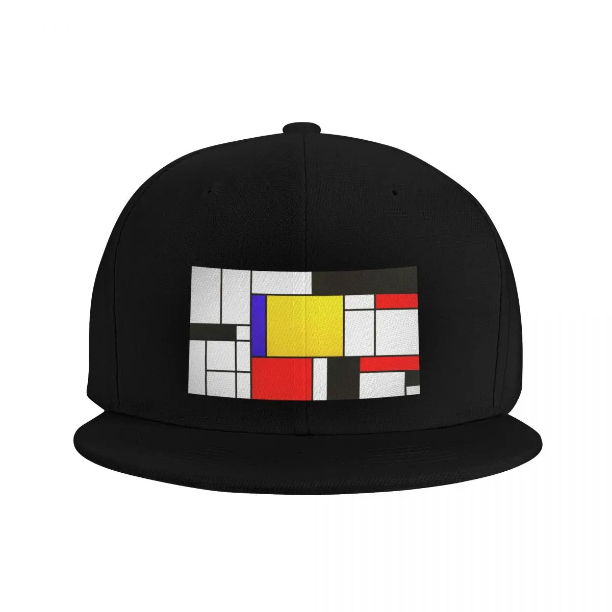 Mondrian Style Abstract Art Baseball Cap Golf Wear Sun Cap Anime Hat hiking hat Hats For Women Men's