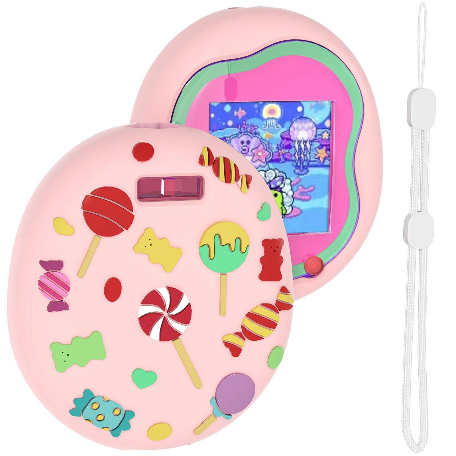 

Virtual electronic pet protective case for Tamagotchi Uni(2023)silicone case.