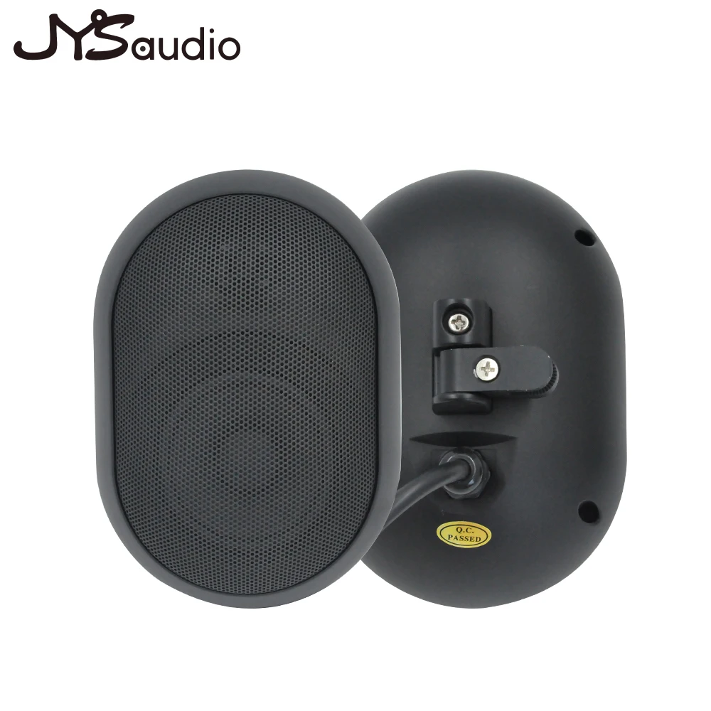 مكبر صوت خارجي سلبي مقاوم للماء سلكي 2 طريقة 16Ohm مكبرات صوت جدارية ممتازة قابلة للتركيب على الحائط متينة للقوارب البحرية في الفناء