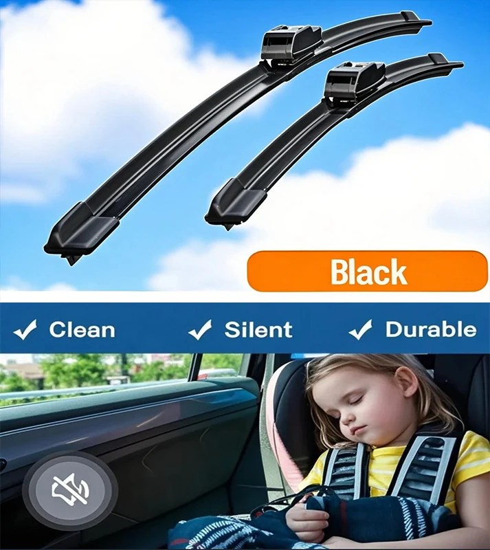 شفرات الممسحة الأمامية لرينو سينيك 3 / جراند سينيك 3 2009 - 2016 2015 نافذة الزجاج الأمامي 30 "+ 26" ملحقات