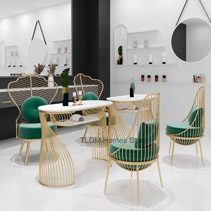 

Nordic Trend 2024 Salon Furniture Table Nails Manicure Gel Nail Equipment Art Simplicity Design Decoration Manicure Moveis Desk