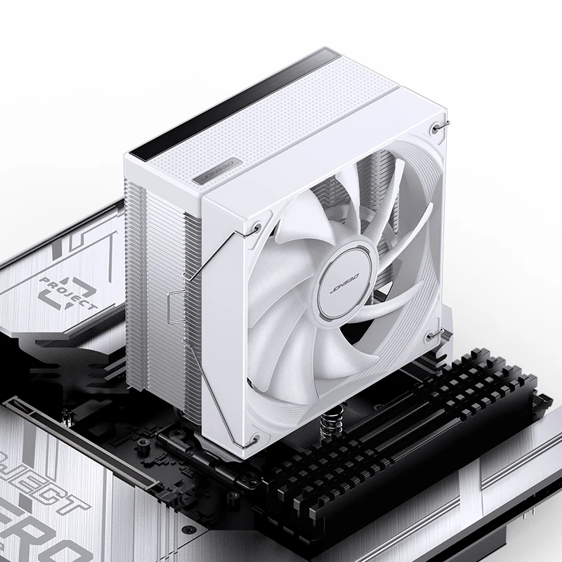 جونسبو CB40 مبرد الهواء ARGB وحدة المعالجة المركزية مروحة 4 أنابيب الحرارة PWM برج واحد المبرد ل LGA1700 115X 1200 1851 AM4 AM5