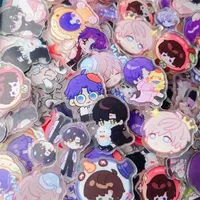 New 75/15Pcs Game Love and Deepspace Xavier Zayne Rafayel ralayo Shen Xinghui Li Shen Qi Yu Acrylic Patch DIY Bag Jewelry Crafts