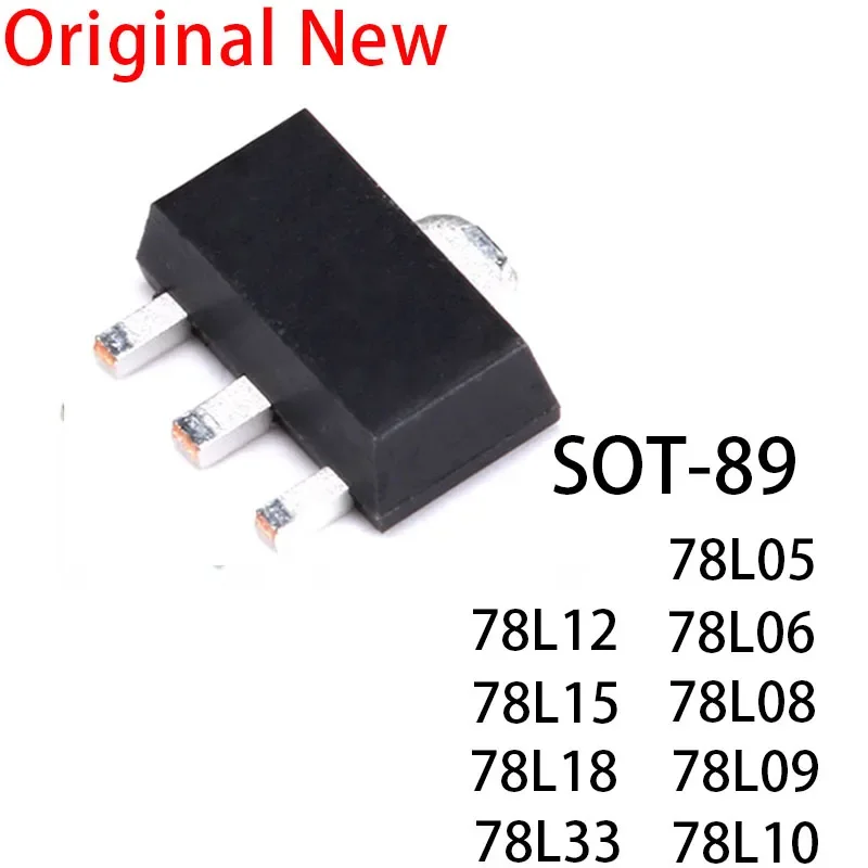 78L06 78L08 78L09 SOT89 SOT SMD SOT-89, 50 pcs, new and original 78L10 78L12 78L15 78L18 78L33 78L05