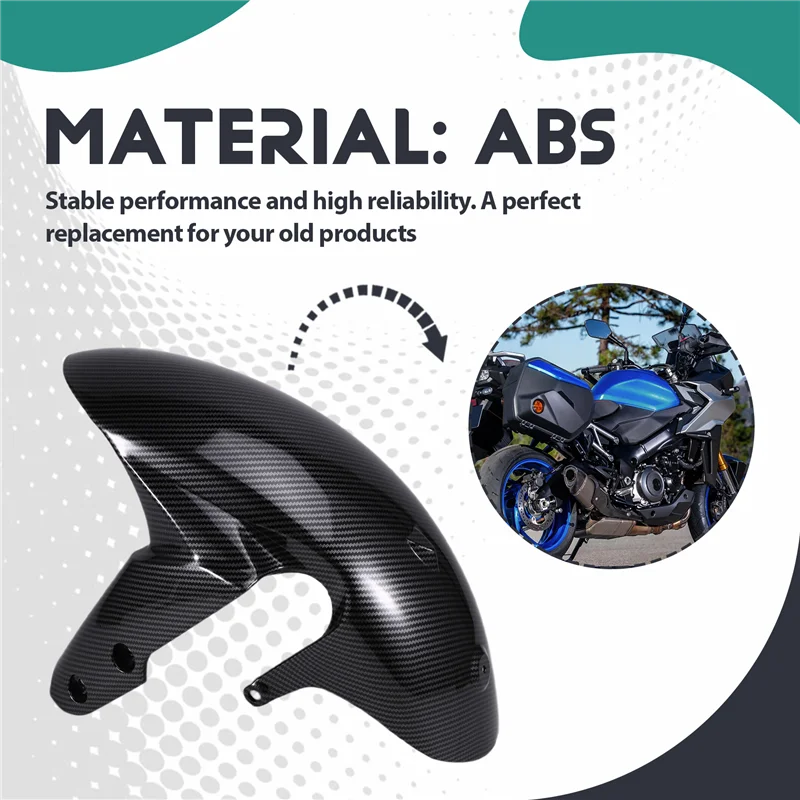 

Motorcycle Front Tire Fender Carbon Fiber Guard Mudguard For SUZUKI GSX-R1000 2009-2016 GSX-R600 750 2011-2016
