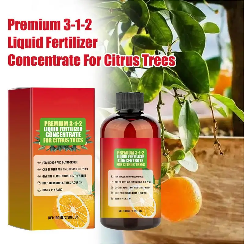 Plant Nutrient Solution Plant Fertilizer Plant Growing Nutrient Flowers Fruits Vegetables Fertilizer for lime/grapefruit/orange