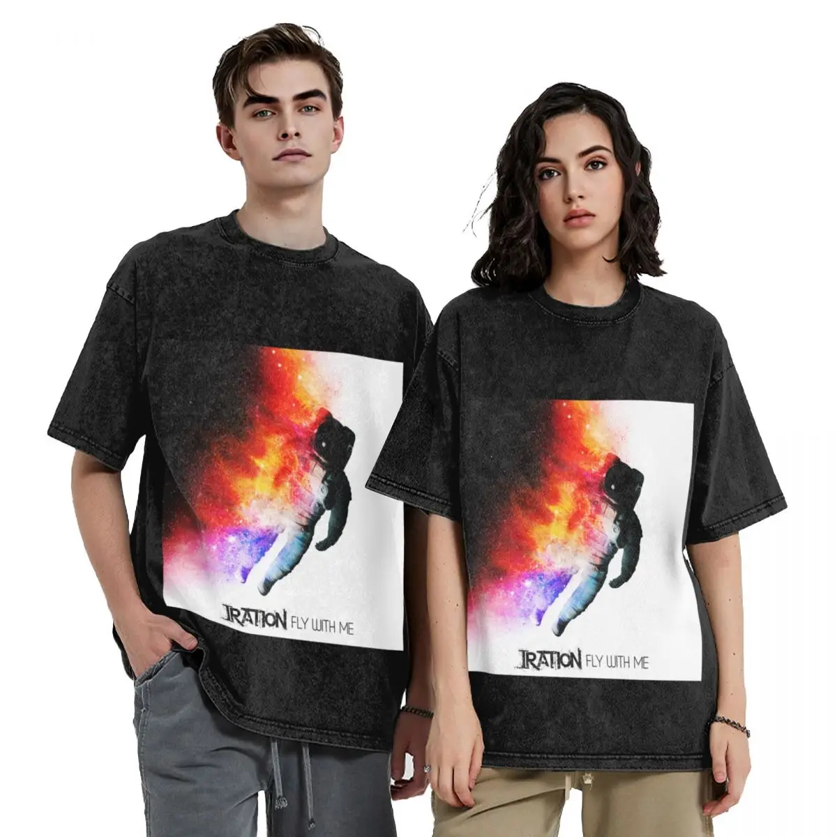 

Iration - eggae/pop group T-Shirt vintage graphic tee sweat basketball graphic tees mens t shirts