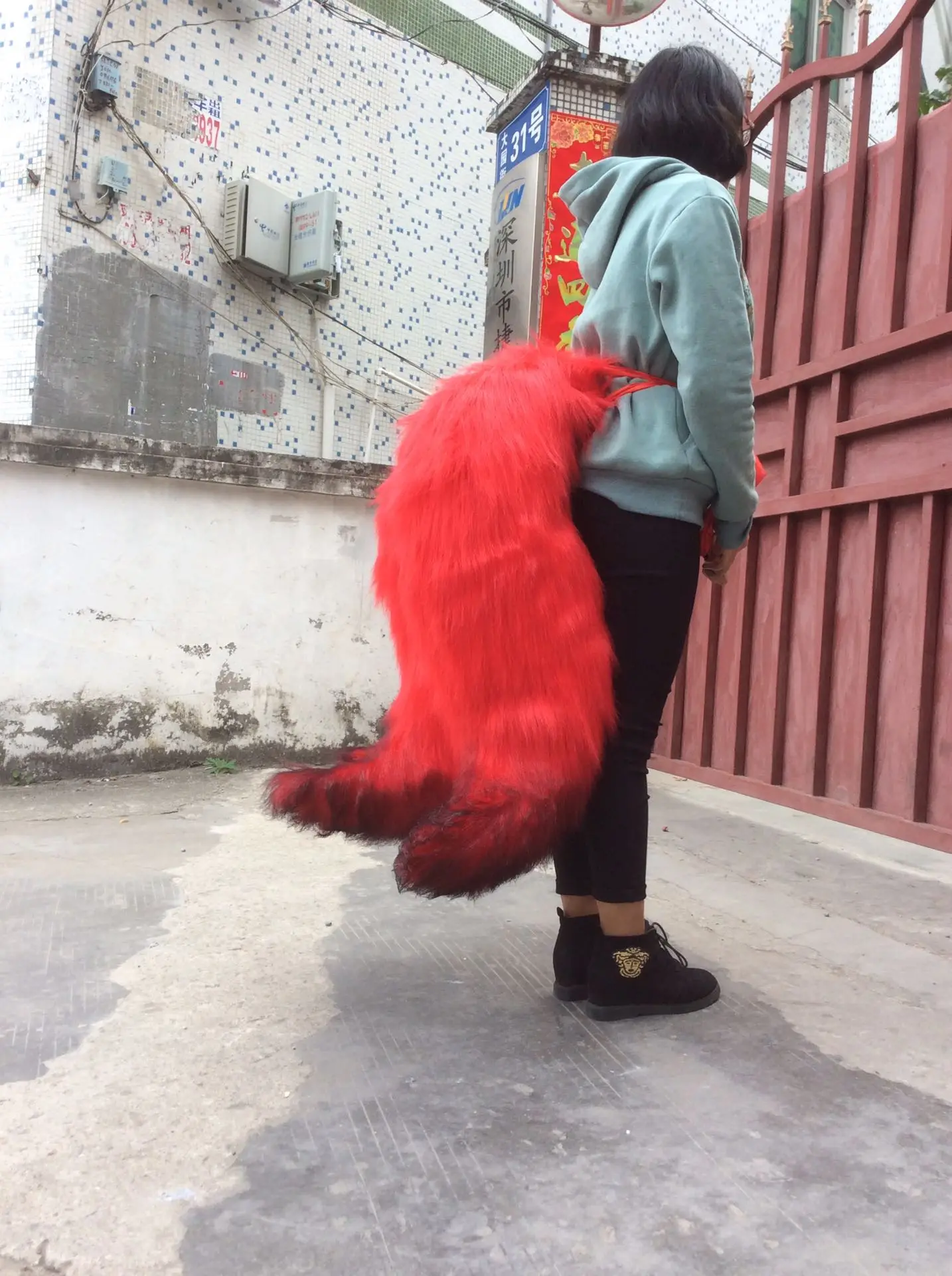 

Игра Onmyoji ‌ Mio Tail ухо реквизит для косплея Хэллоуин карнавал косплей вечерние реквизит аксессуары