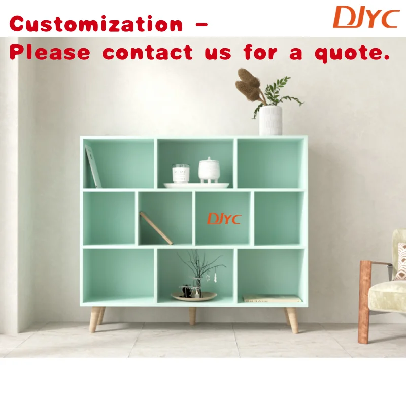 custom.3 Tier Cube European Office Bookshelf Modern Nordic Furniture Mdf School Library Bookshelves Cheap Bookcases