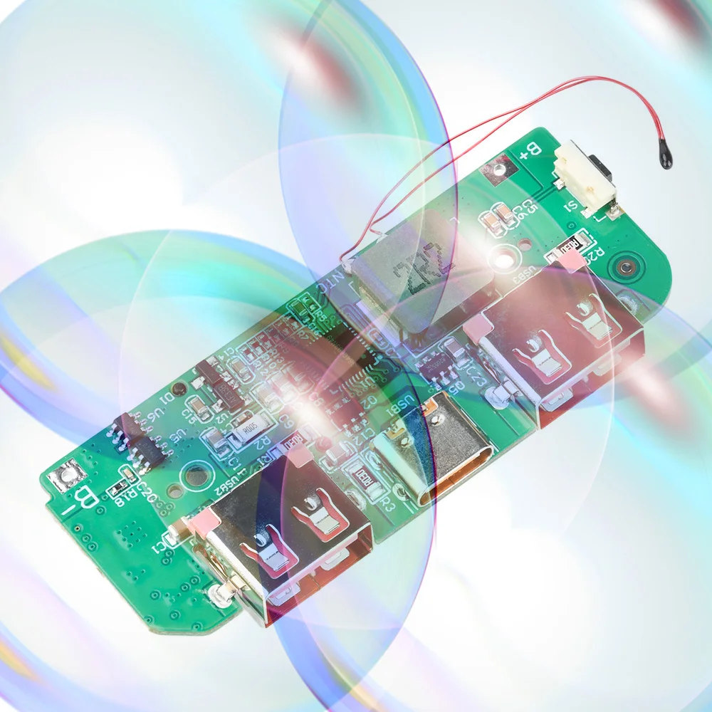 Mobile Power Motherboard Bidirectional Fast Charger Battery Management System with Protection TFT Color Display