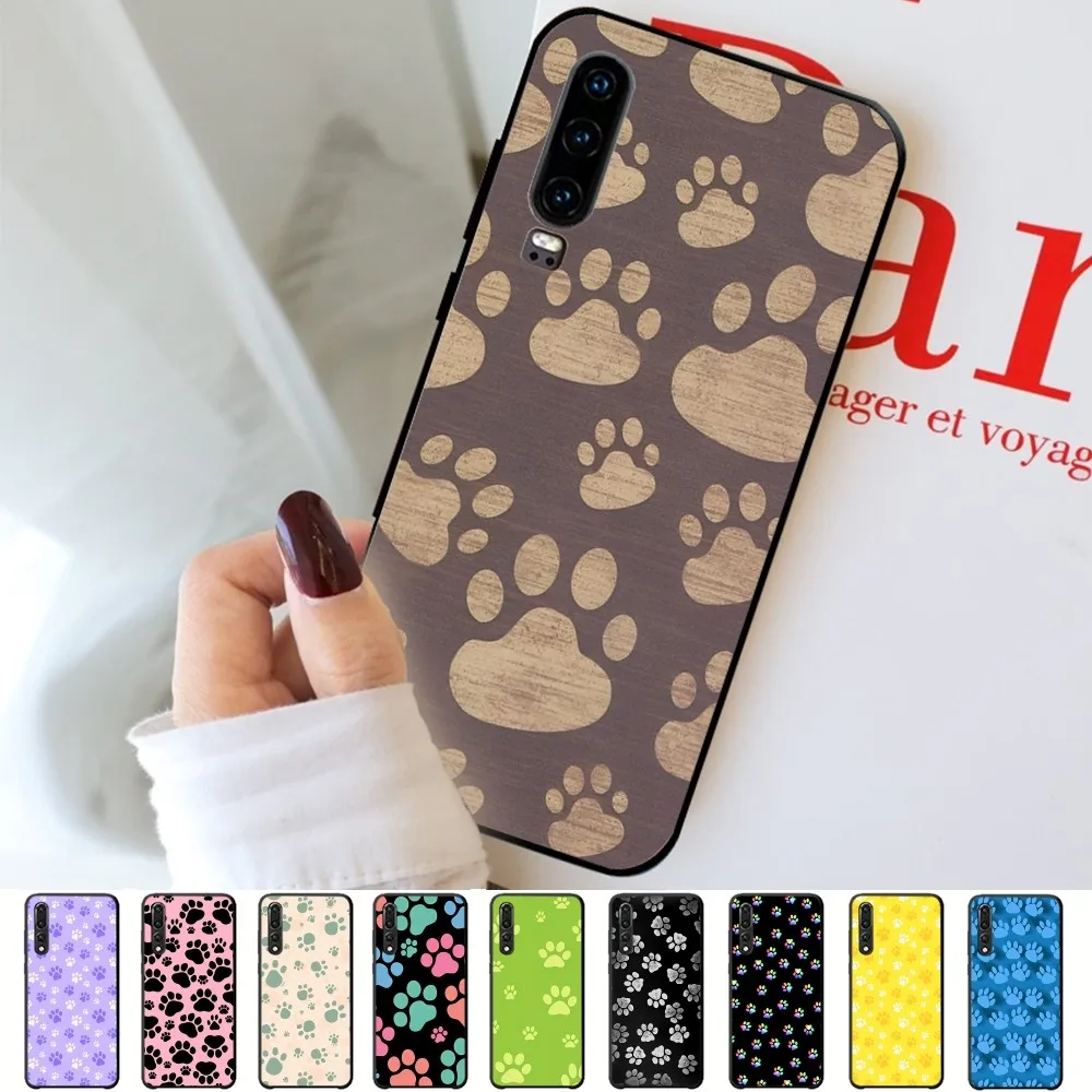 Dog Paws Phone Case For Redmi 8 9 10 pocoX3 pro for Samsung Note 10 20 for Huawei Mate 20 30 40 50 lite