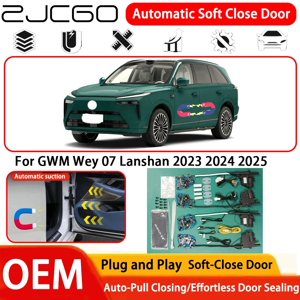 

for GWM Wey 07 Lanshan 2023 2024 2025 Car OEM Plug and Play Automatic Electric Soft Close Door Comfort Closing System