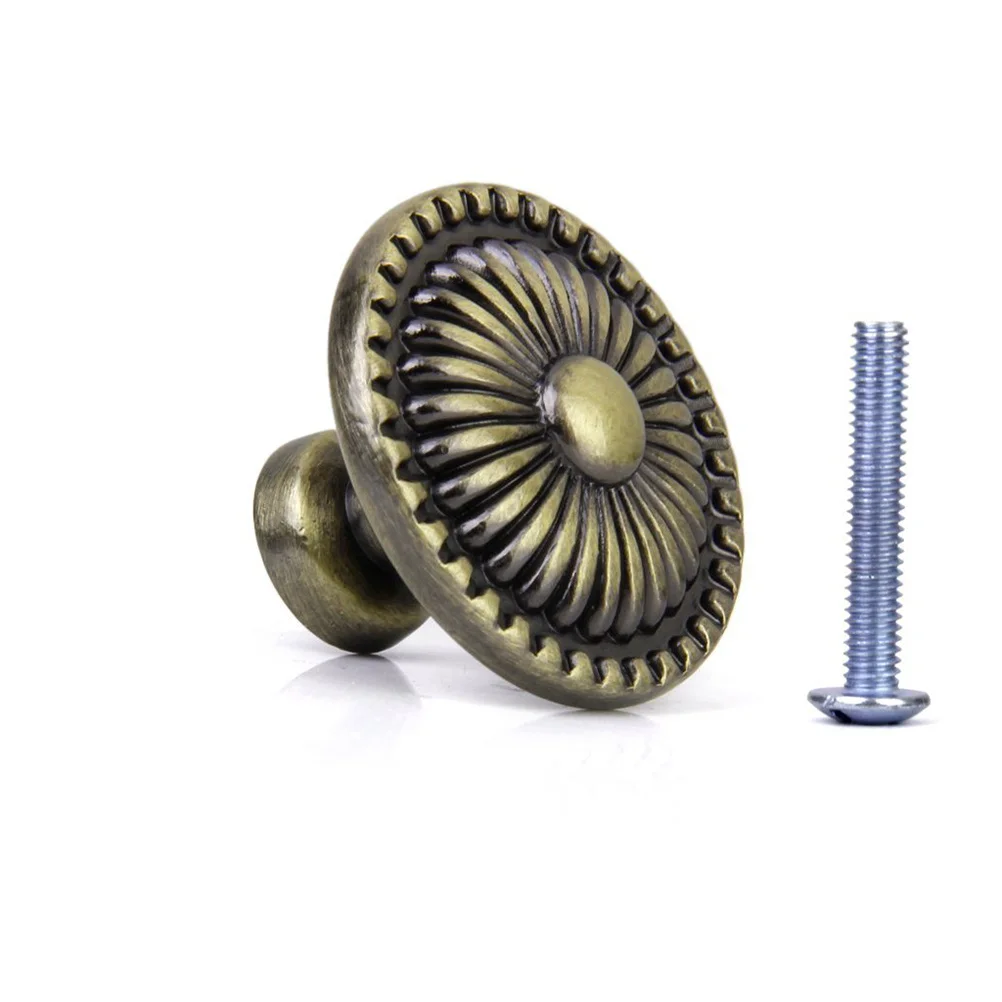 الرجعية مقابض أدراج سبائك الزنك البرونزية دولاب مقابض سحب 30 مللي متر 20 مللي متر أنيقة خزانة الأثاث الأجهزة ديكور المنزل