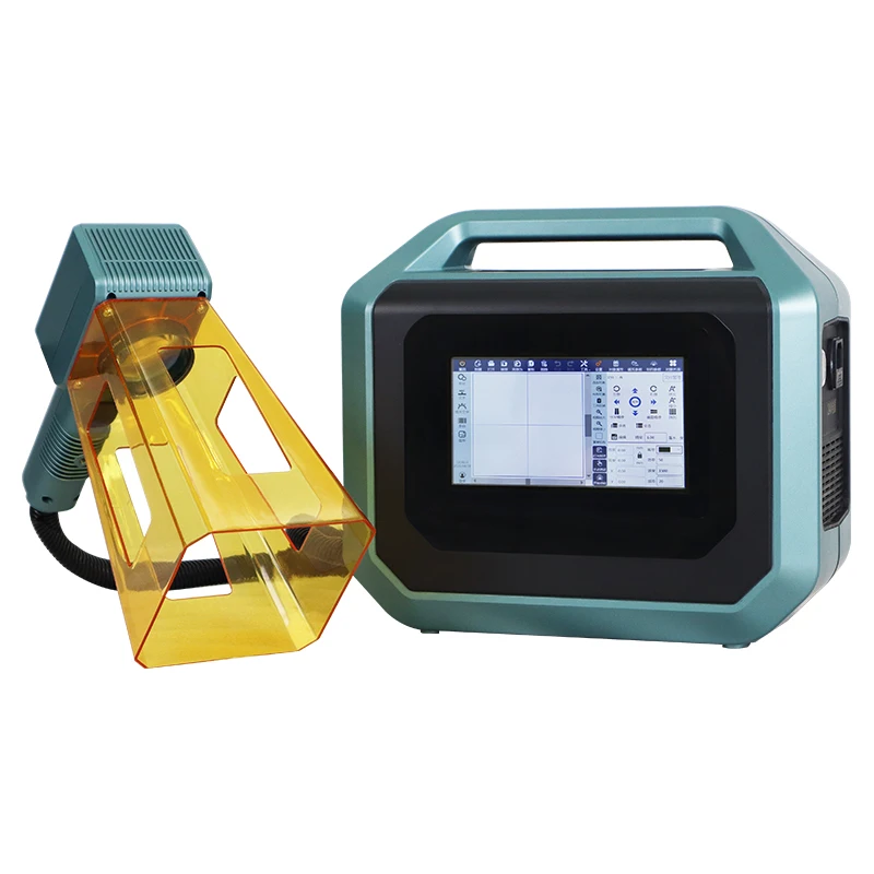Mini Version of Handheld Laser Marking Machine Suitable for DIY Suitable for Metal Rings and Glass Engraving 31Cm*28Cm