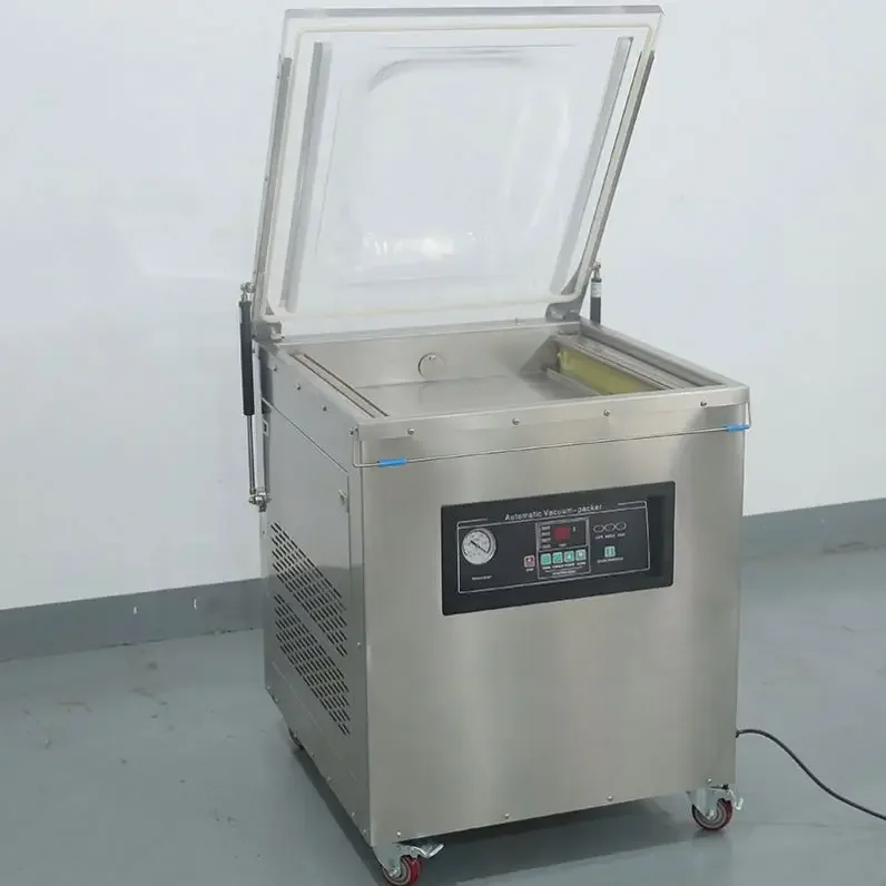 

Manufacturer High-capacity Single Chamber Meat Fish Chicken Cooked Fruit Industrial Big Size Vacuum Packaging Machine