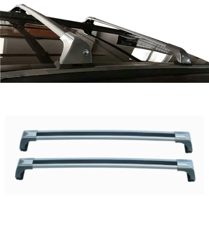 4x4 Custom Aluminum Roof Rack Rails In All Sizes Car Cross Bar Fit Two Horizontal Bars FOR Toyota Prado Luggage Rack With