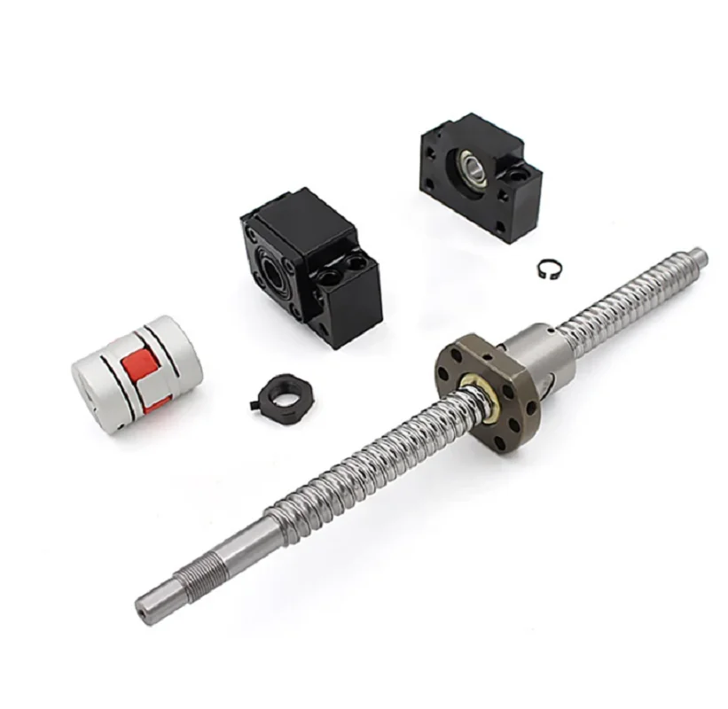 Kaiyade SFS1620 C7 Ball Screw Shaft with Single Nut – Factory Direct for Flexible CNC Applications