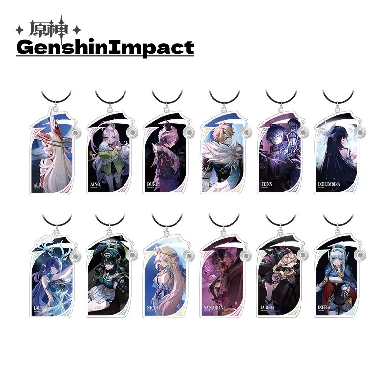 

[Предпродажа] Официальный GenshinImpact - серия «Песня пустой луны», подлинный аниме-акриловый подвесной орнамент, периферийные подарки