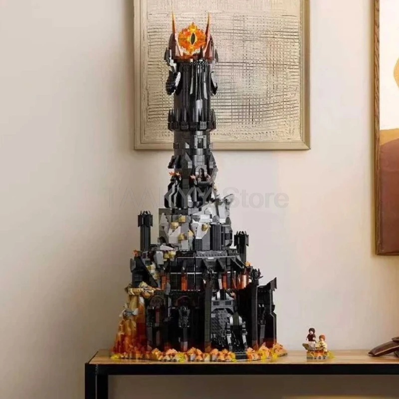 Nieuwe 5471 Stuks Creatieve 10333 Zwarte Toren Donker Model Bouwstenen Kit Bricks MOC Speelgoed voor Jongens Volwassen Verjaardagscadeautjes