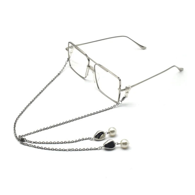 

Luxury Pearl Metal Eyeglass Chain Sunglasses Anti-lost Lanyard Retro Punk Neck Strap Women Jewelry 2026 Spring New 37CM 75CM
