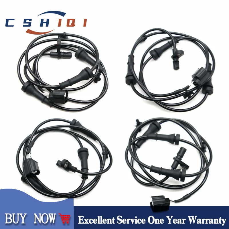 

47911-3LM0A 4PCS Front Rear L/R ABS Wheel Speed Sensor For Nissan NV200 Chevrolet City 47910-3LM0A 47901-3LM0A 47900-3LM0A