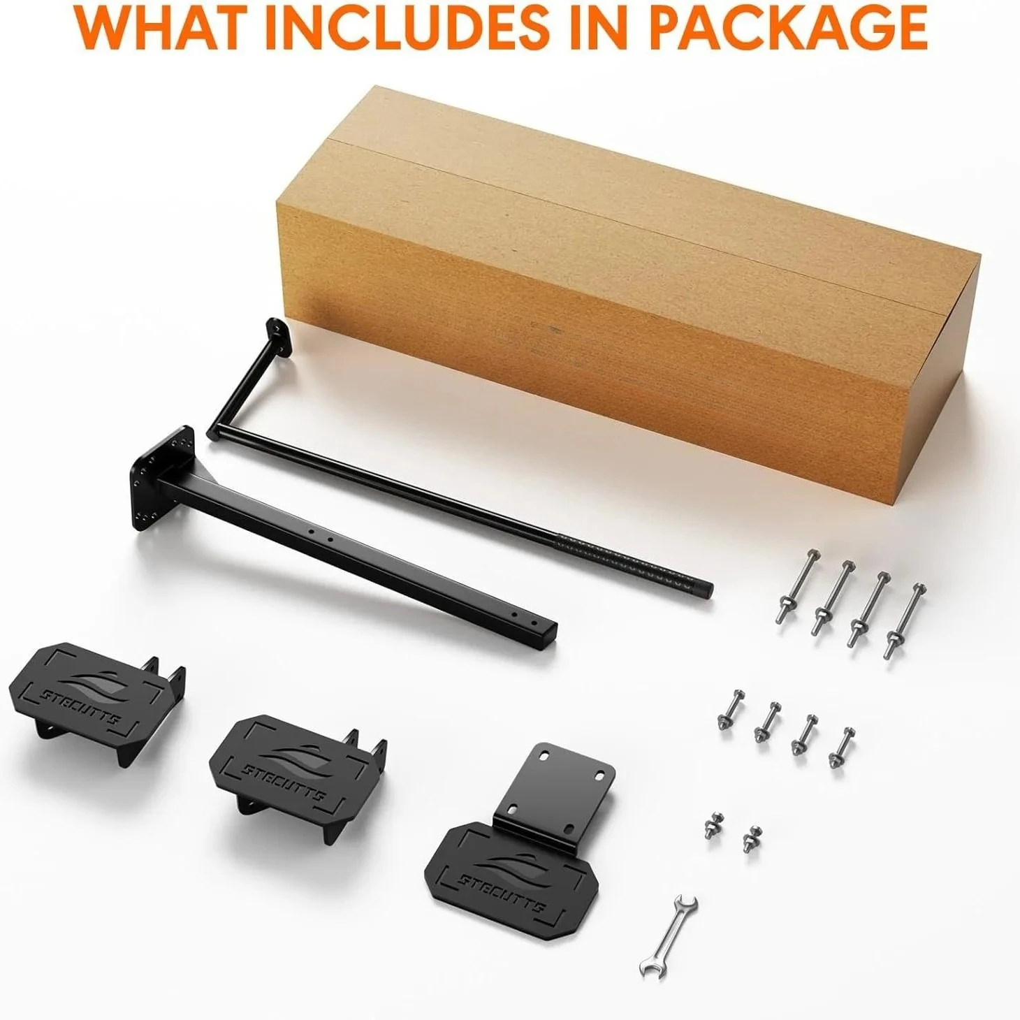 Heavy    Marine Trailer Pedal with Handle, EVA Non-Slip Pad, 450 lbs