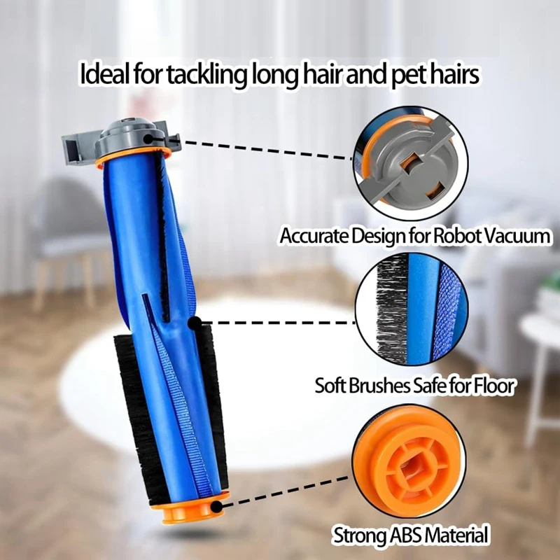 B99A-For Shark RV2310AE Matrix Robot Vacuum Cleaner Main Side Brush HEPA Filters Vacuum Replacement Parts