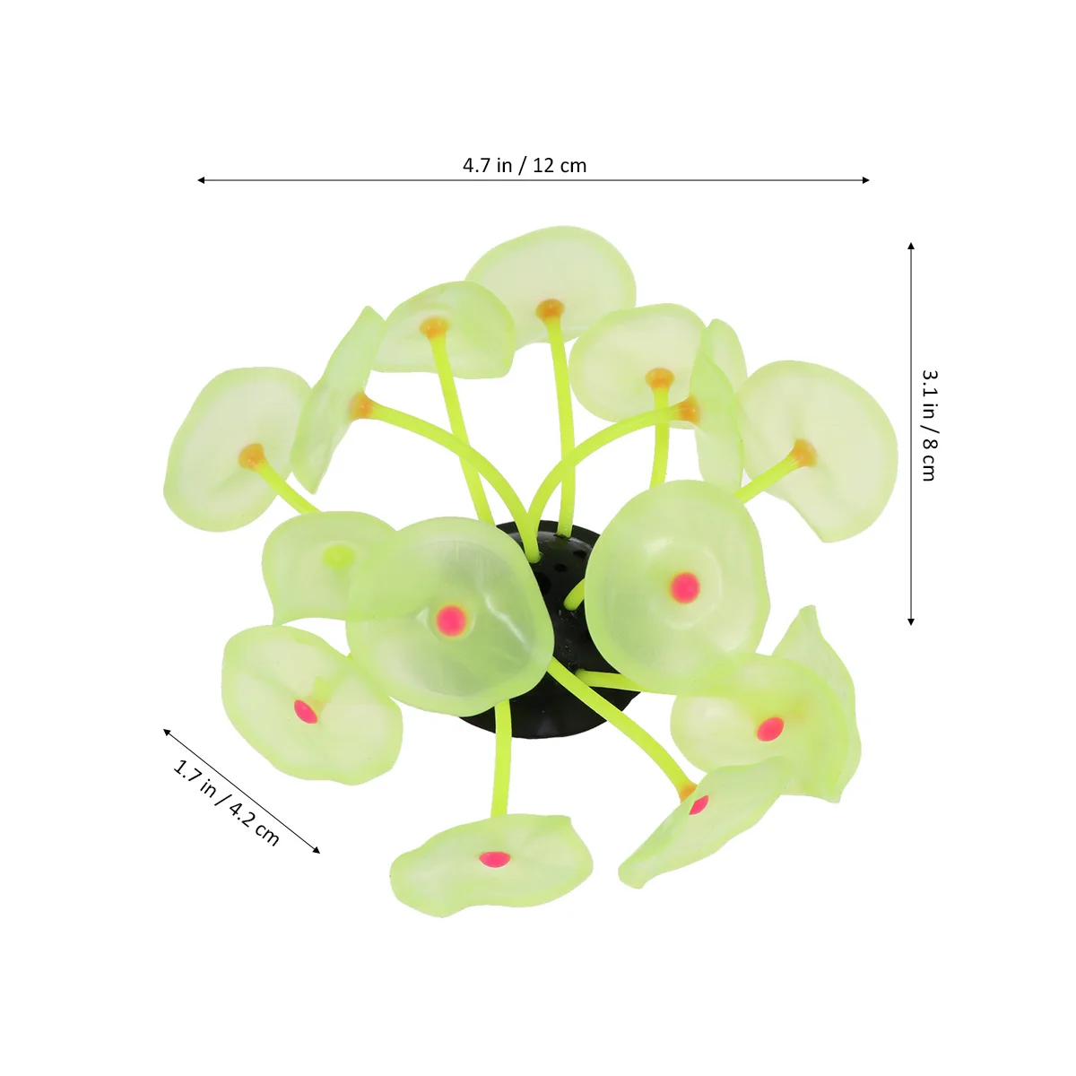 

Artificial Coral Decoration Realistic Natural Aquarium Fish Tank Decor Accessories PlantsVibrant Underwater Garden