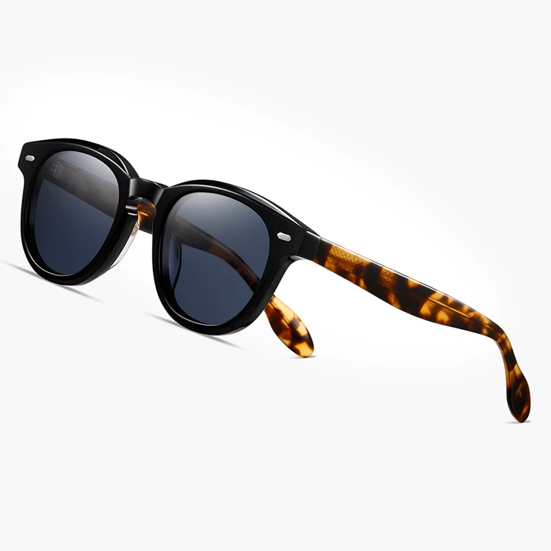 

Новые солнцезащитные очки S32124, модные поляризационные солнцезащитные очки в стиле ретро, солнцезащитные очки ручной работы из ацетатного волокна