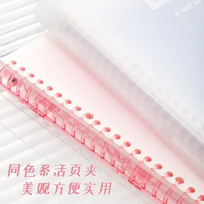 A5 Detachable Loose-Leaf Notebook 60 Sheets Horizontal Line Paper Book Korean Stationery Students Writing Office School Supplies