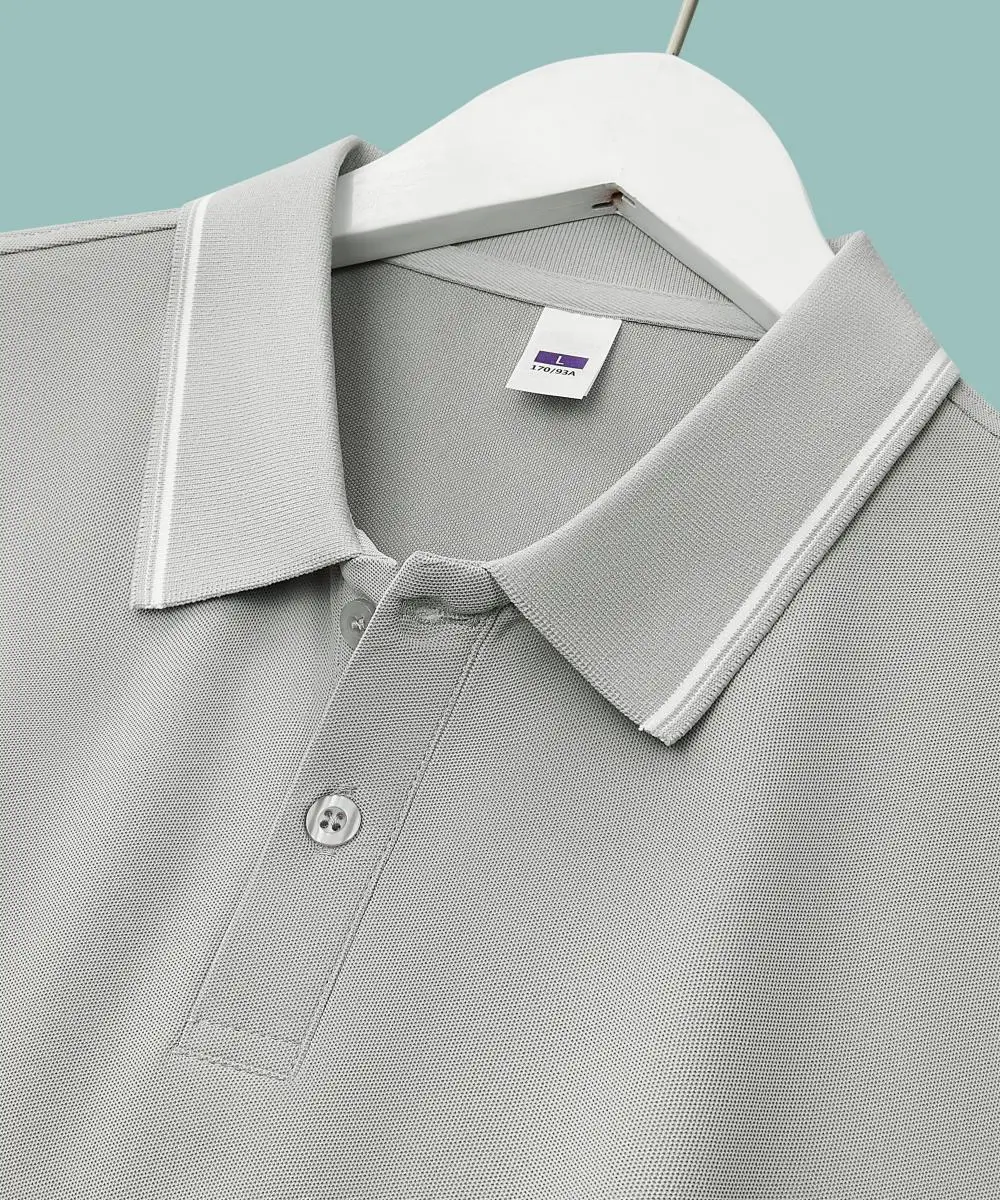 High-end business casual polo shirt custom digital printing loose and breathable large-sized short-sleeved advertisement polo sh