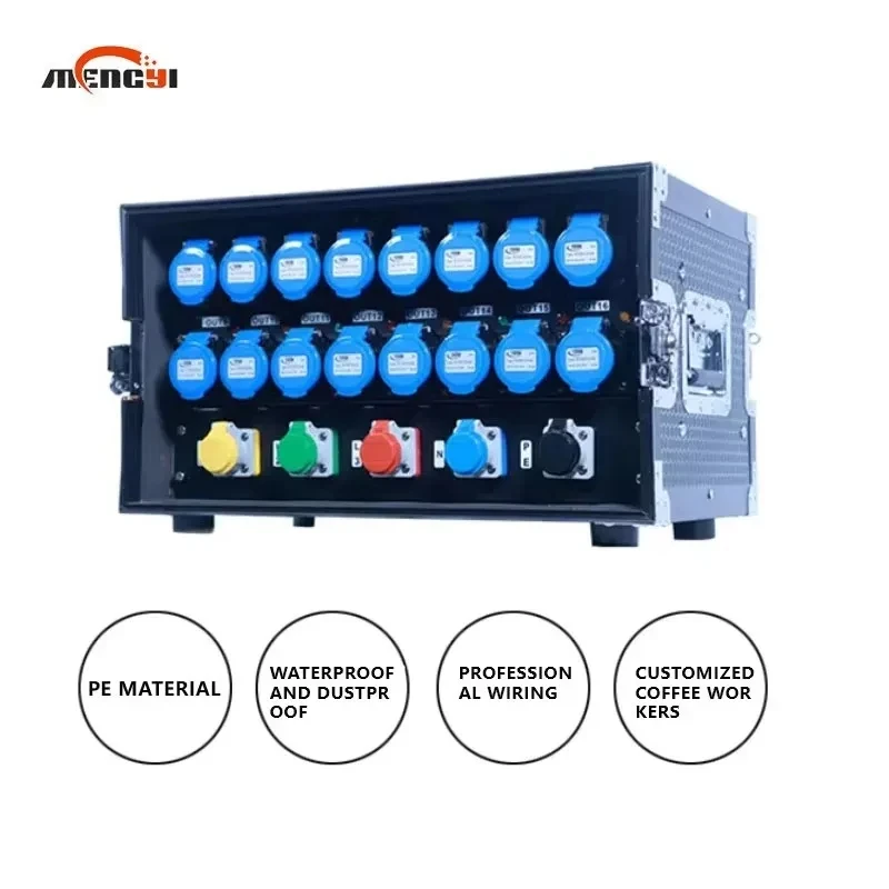 16Ch Output Stage Power Distribution Box Disco Dj Party Light for Night Club Led Rgb Lamps