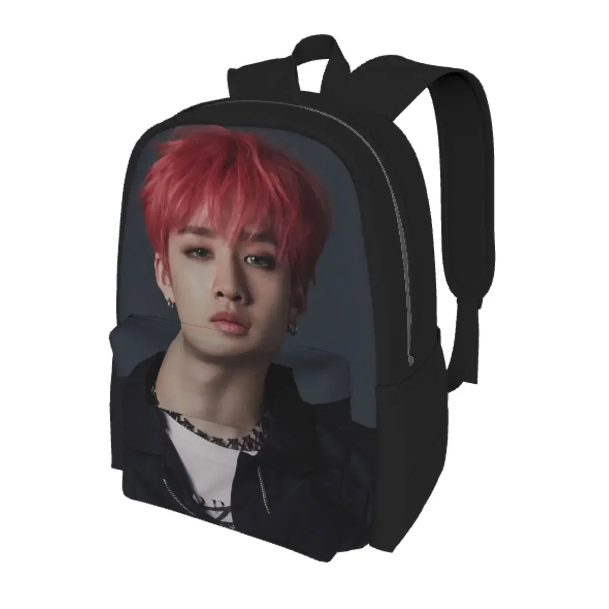 Bang Chan Student Backpack School Bag Hiking Travel Daypack for Boys Girls Bookbag Shoulder Bags