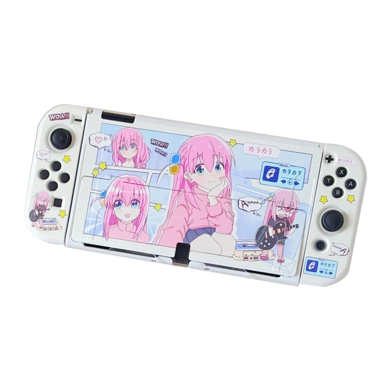 Etui ochronne na konsolę Nintendo Switch 2/OLED z motywem kreskówki anime, kompatybilne z kontrolerami Joy-Con, akcesoria do konsoli do gier. — zdjęcie produktu 6
