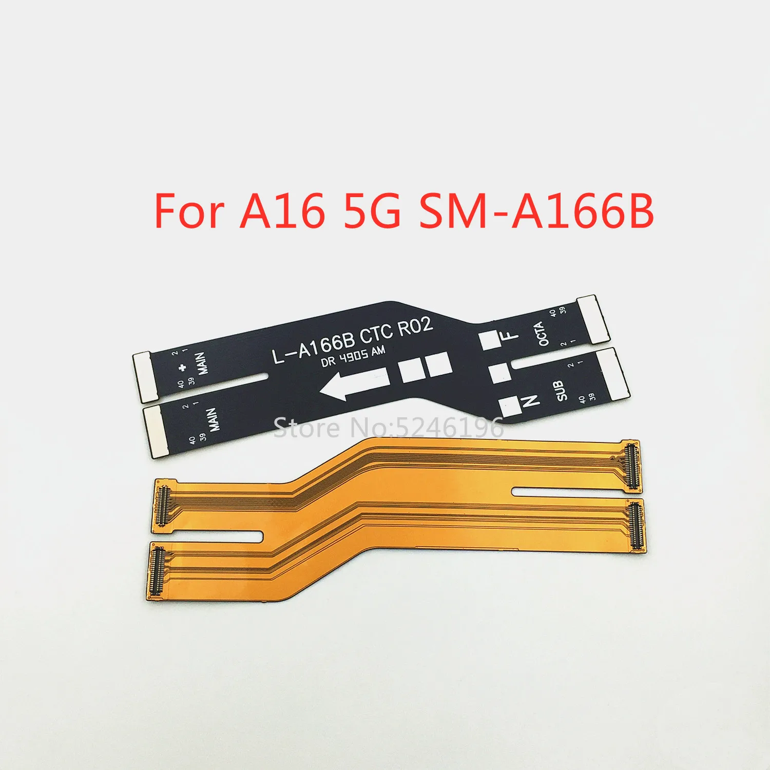 1pcs Main board Charging Connect Mainboard Flex Cable For Samsung A16 5G SM-A166B A16 5G A166B A16 5G SM-A166E Replace Part