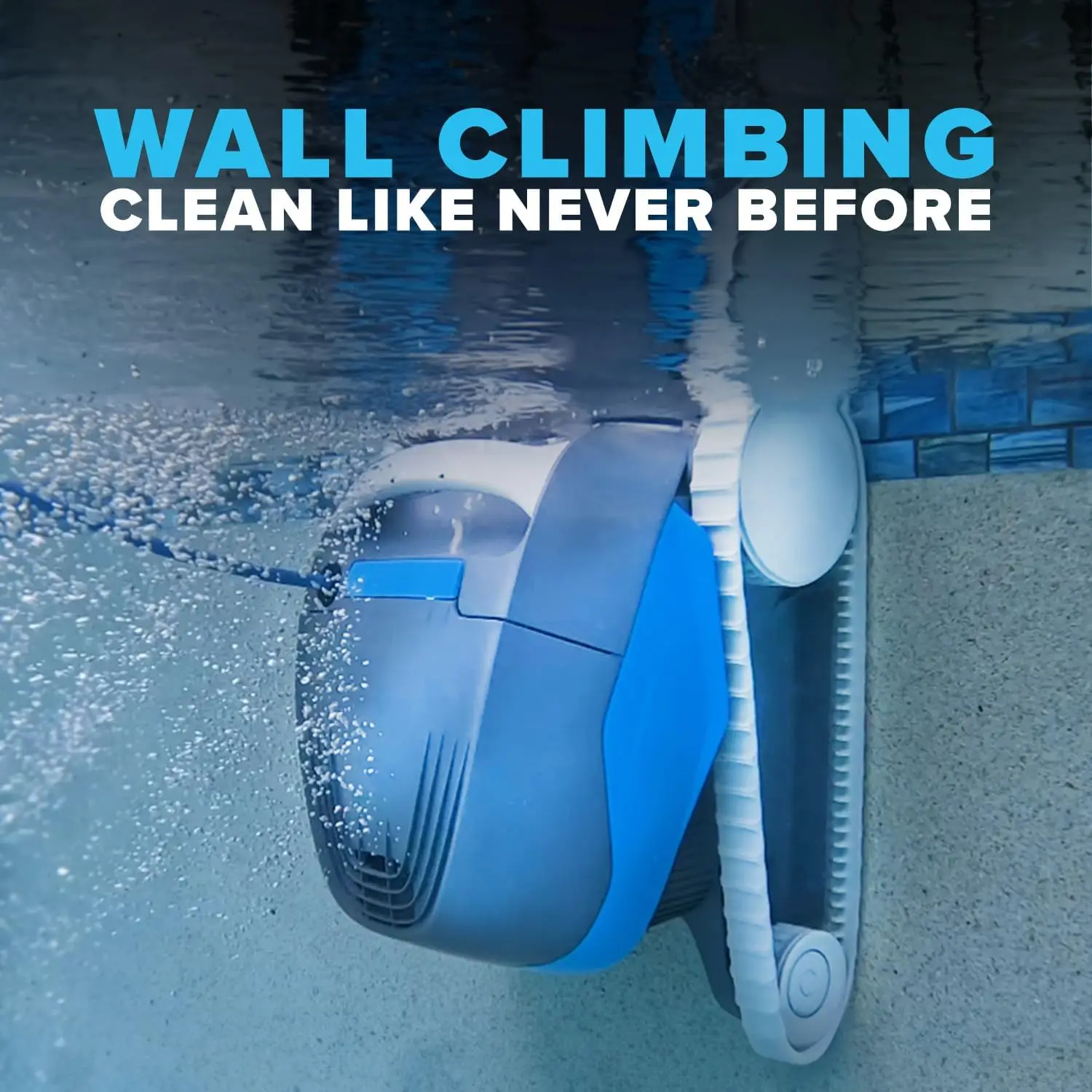 Automatic Robotic Pool Cleaner (2024 Model) — Programmable Weekly Timer, Wall Climbing, Massive Top-Load Filter Bin, HyperBrush