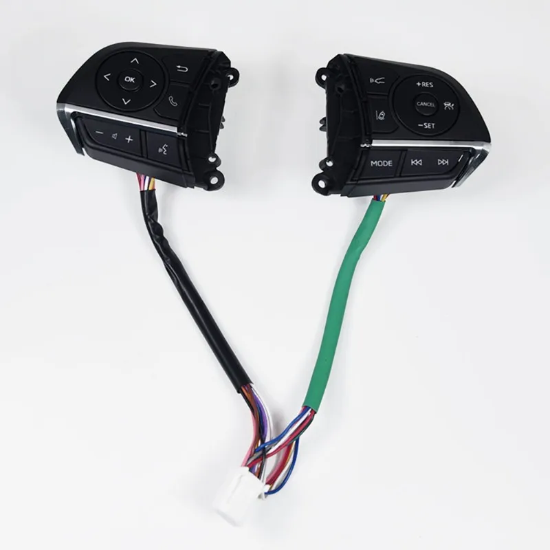 

ABXN-For Toyota Levin Corolla RAV4 2019-2026 Car Steering Wheel Button Switch Volume Control Switch Cruise Control Replacement P