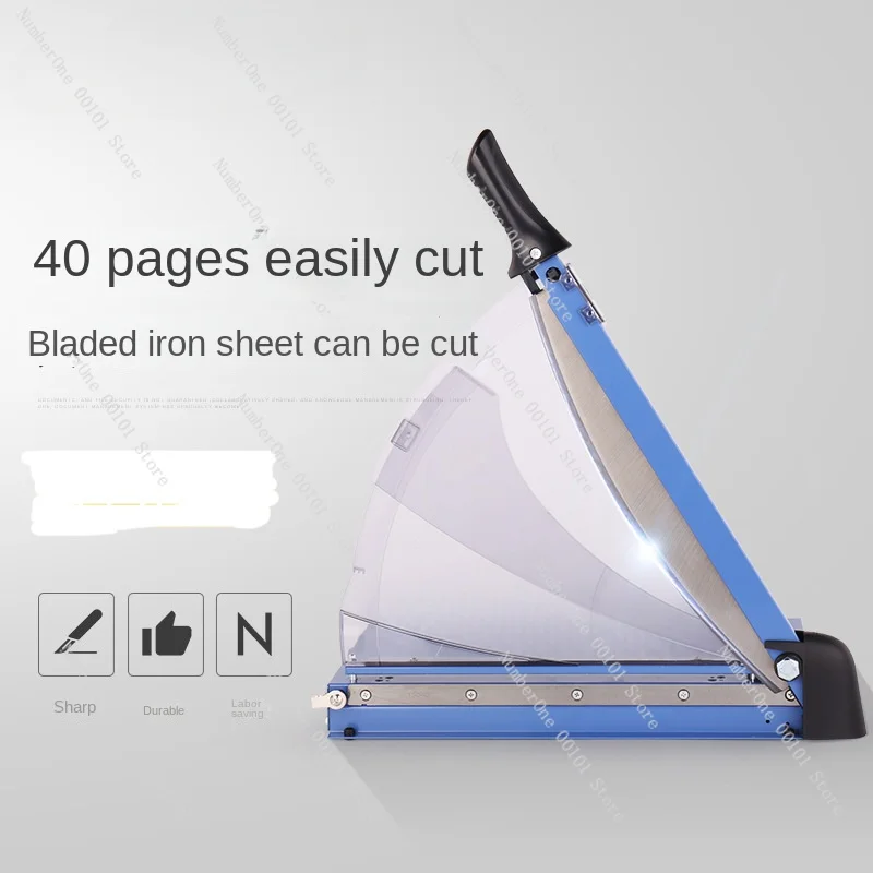 13040 Iron Bed Heavy Duty Paper Cutter A6-a4 Guillotine Cutter 40 Sheets Paper Cutting Knife