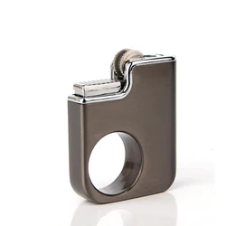 Creative Mini Fun Finger Ring Portable Metal Gas Cigarette Lighter