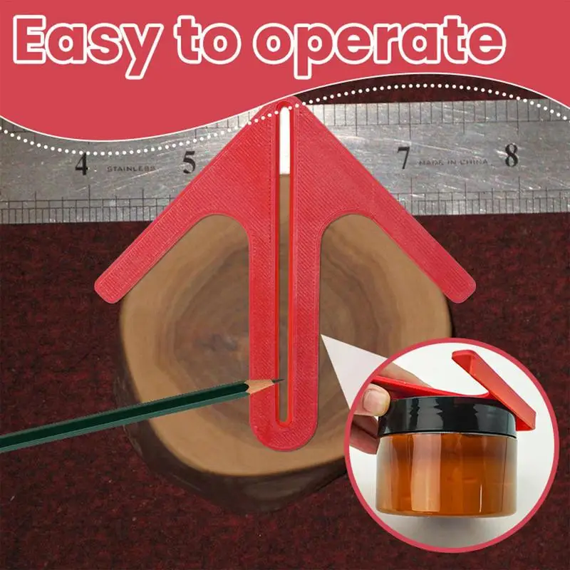 

Woodworking Center Finder Center Point Locator Engraving Work Piece Centering Device Woodworking Locator Accessories For