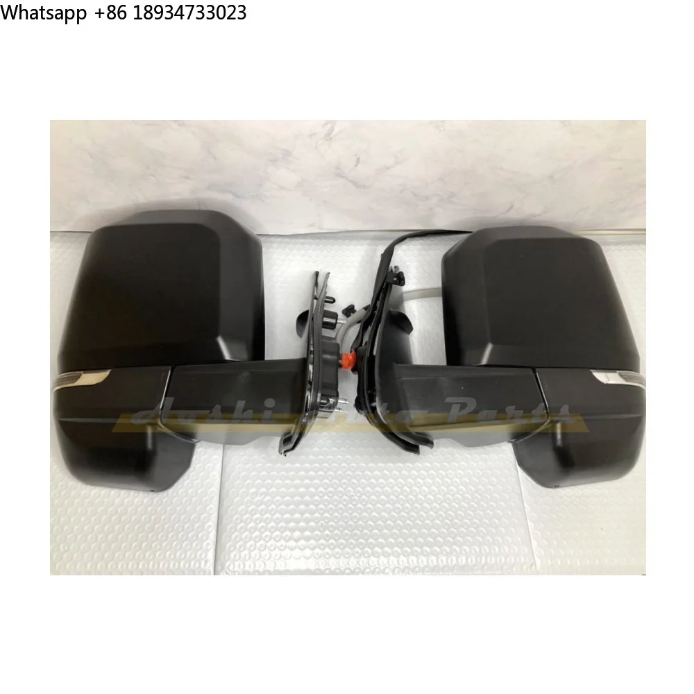 

Использование для Hiace200 Hiace2005-2020 светодиодное электрическое боковое зеркало, хромированное зеркало 2021, стиль, черный цвет